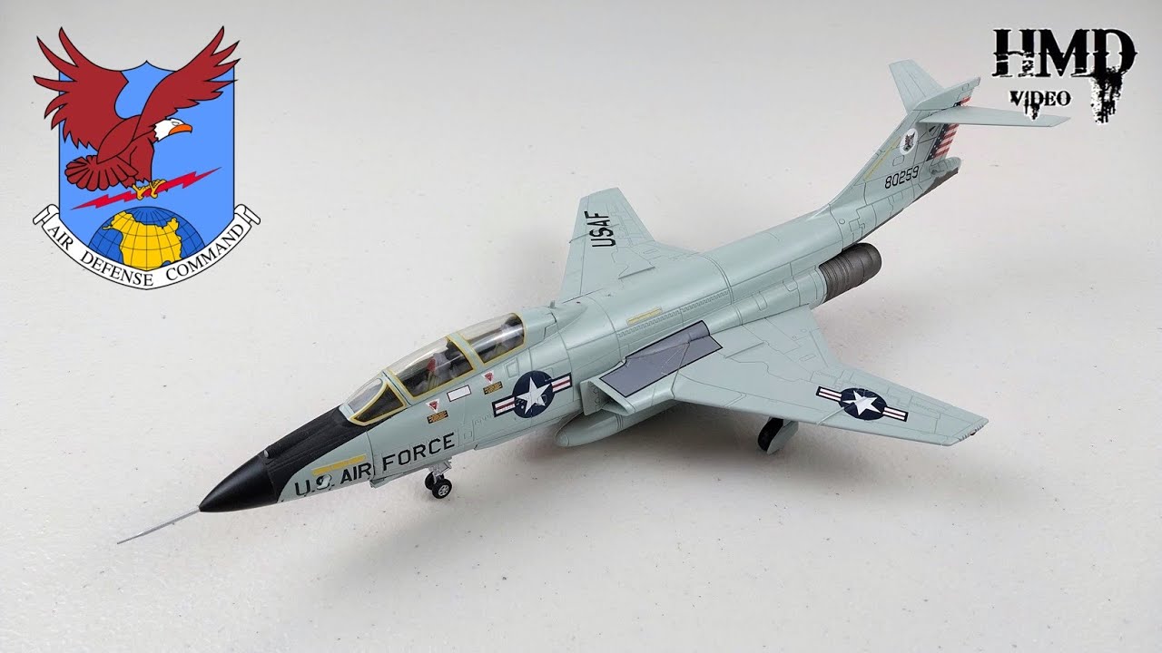 McDonnell F-101B Voodoo USAF Jet Fighter, Hobby Master 1:72