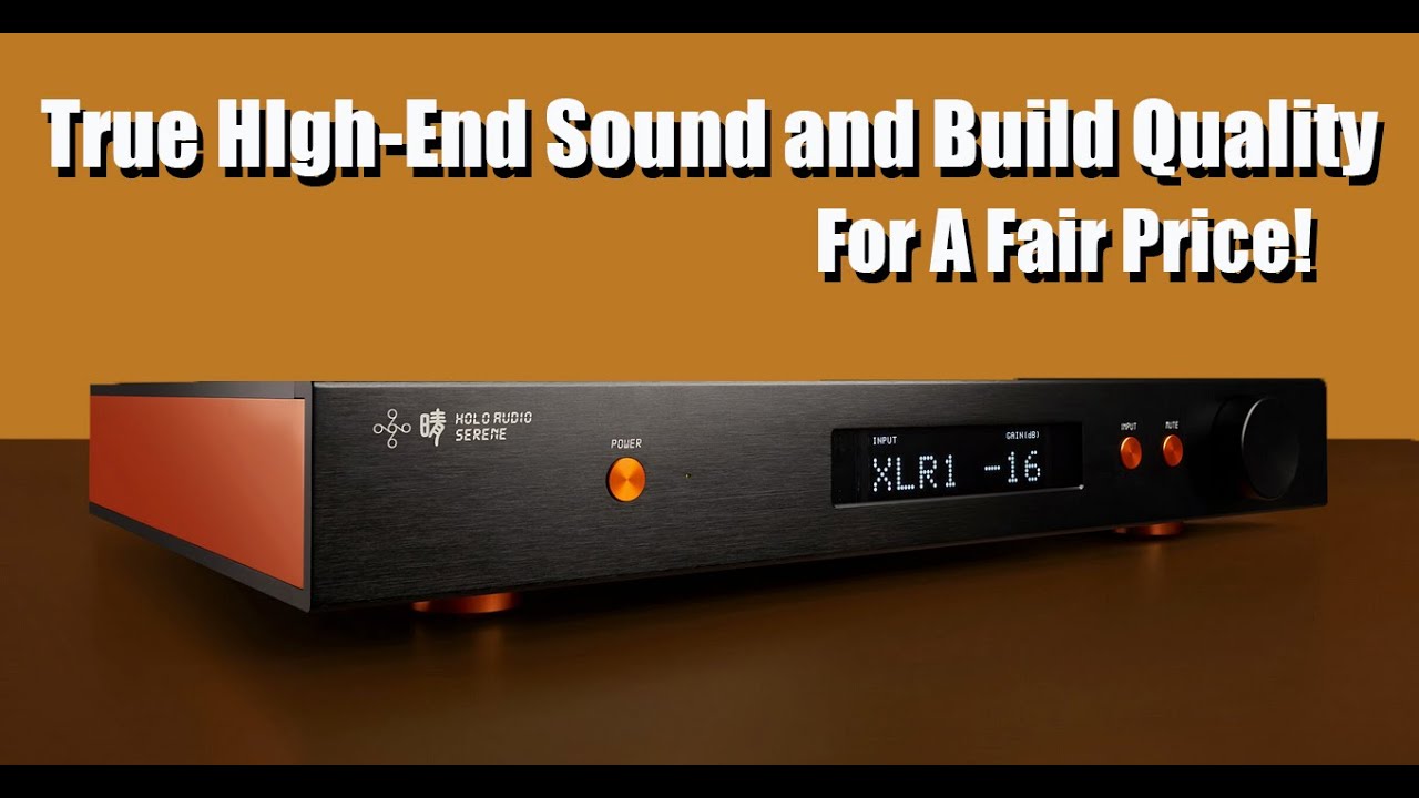 Holo Audio SERENE KTE - Kitsune Edition Balanced discrete pre