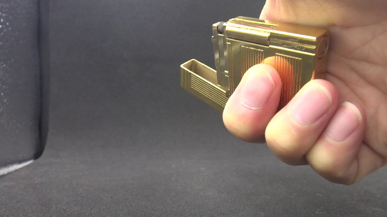 開閉音】音聴けます 超希少柄 キーン 良音 デュポン ギャッツビー