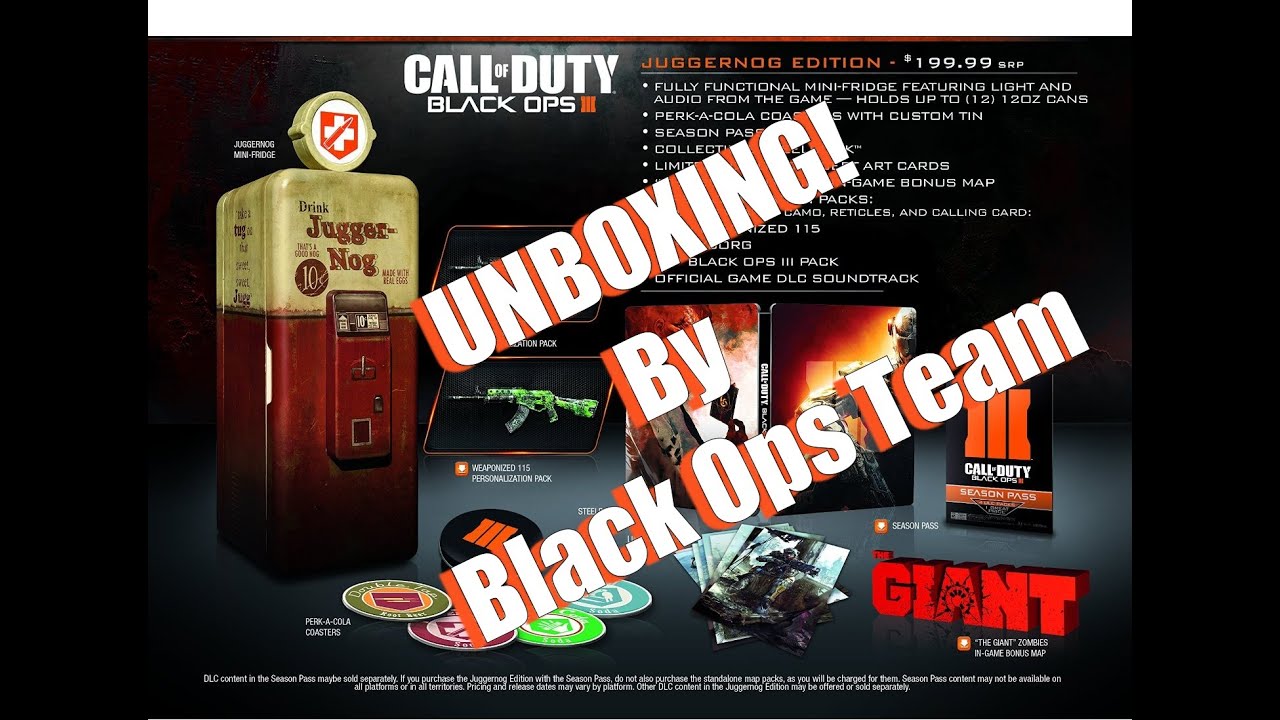 Call of Duty Black Ops 3 Zombies 'Juggernog Edition' Mini Fridge