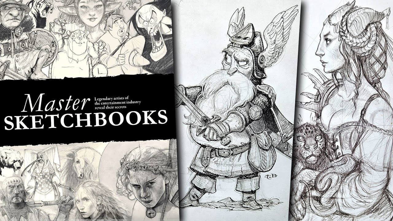 Master Sketchbooks Legendary Artists of the Entertainment Industry