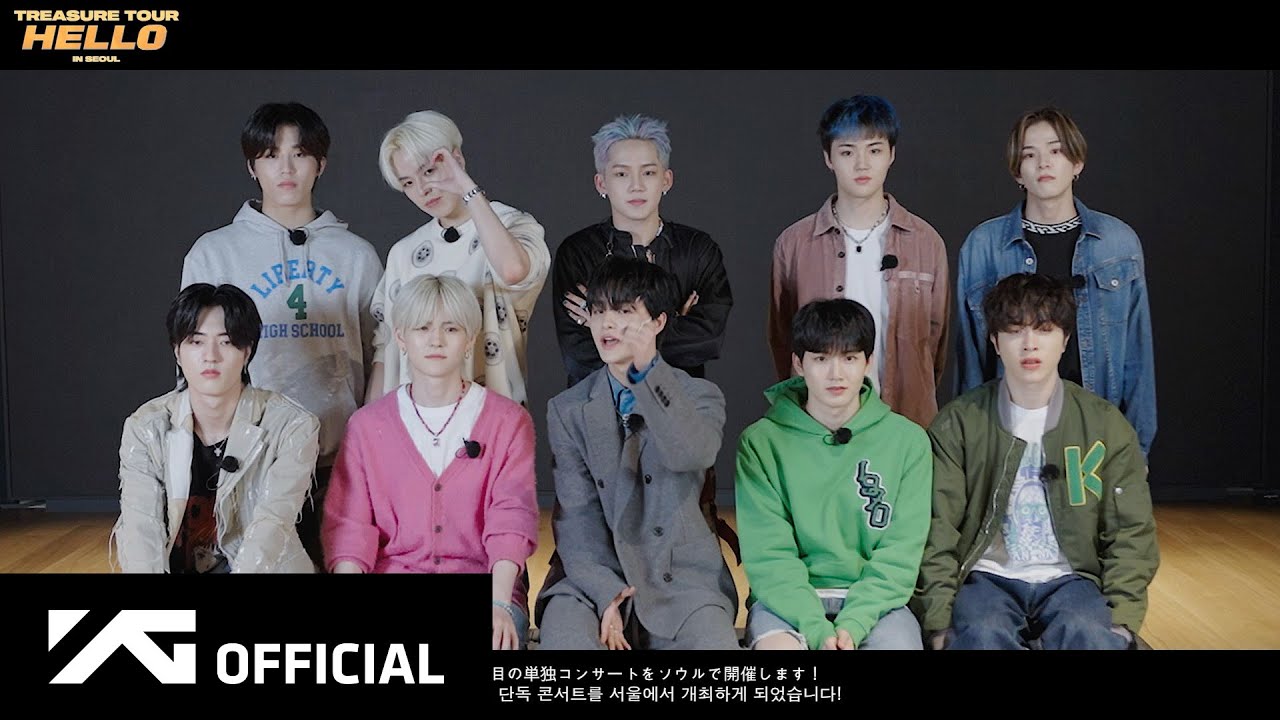 2022 TREASURE TOUR [HELLO] in SEOUL - MESSAGE VIDEO (Japanese Ver