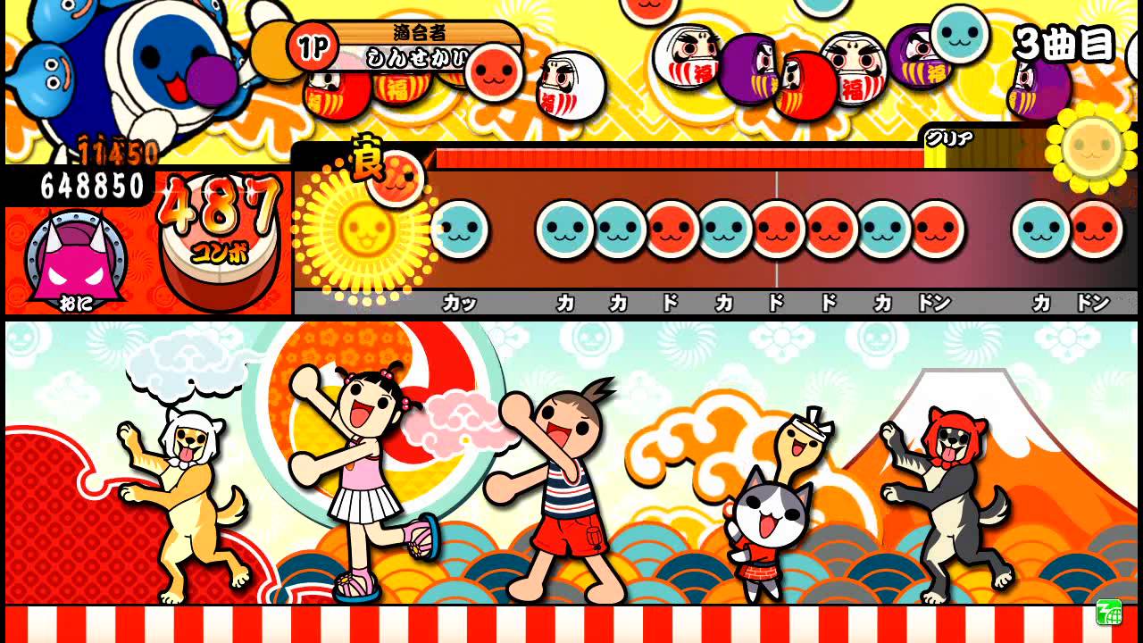 太鼓の達人モモイロ】Wings of Tomorrow (Tatsujin Mix) 全良 - YouTube