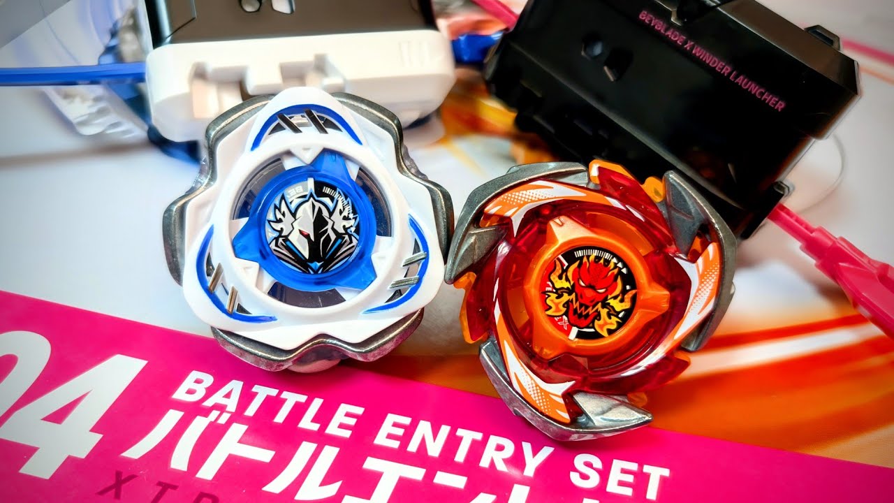 CX-04 BATTLE ENTRY SET C BEYBLADE X - YouTube