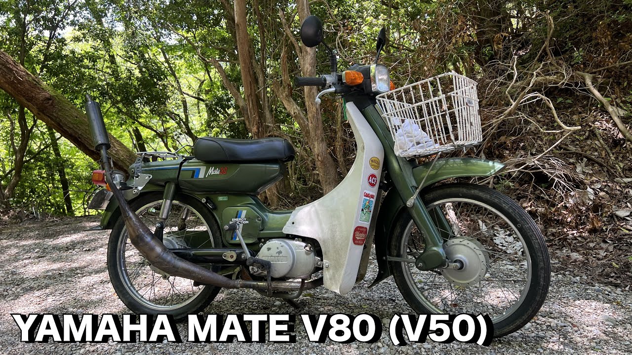 YAMAHA MATE V80 (V50) ヤマハ メイトの紹介 - YouTube