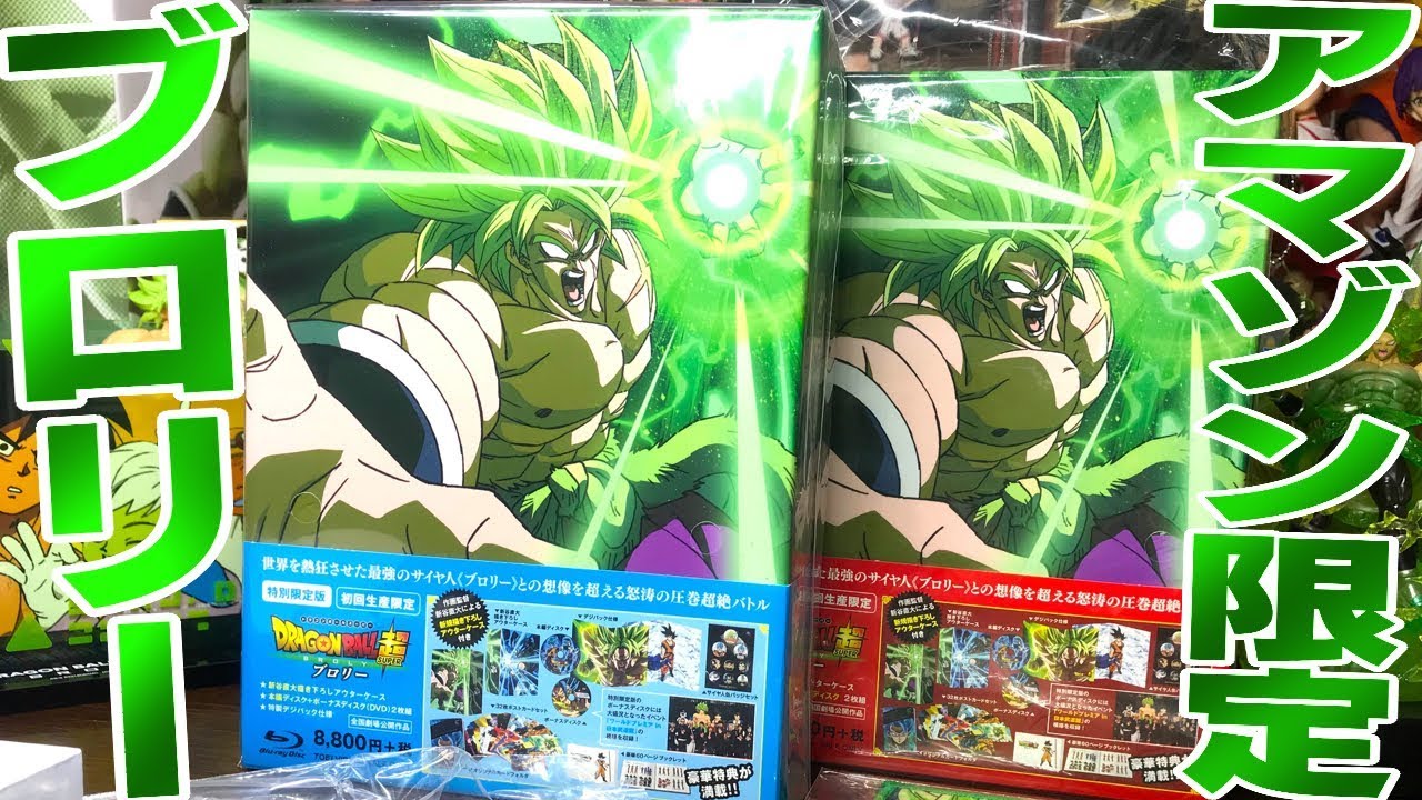 Broly Illustration First Press Special Limited Edition Movie