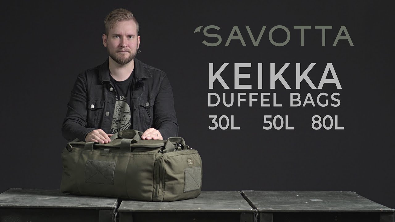 Savotta Keikka 80L Duffle Bag | Canadian Outdoor Equipment Co.