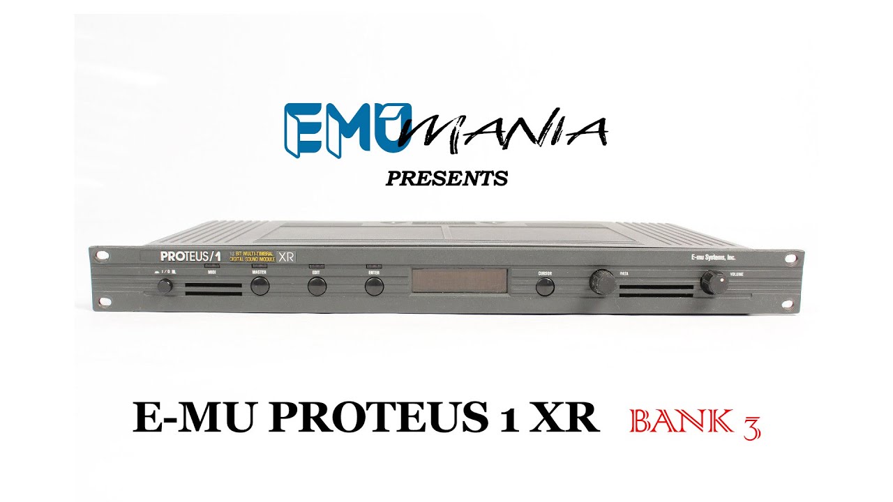E-MU Proteus 1 Plus Orchestral Sound Module