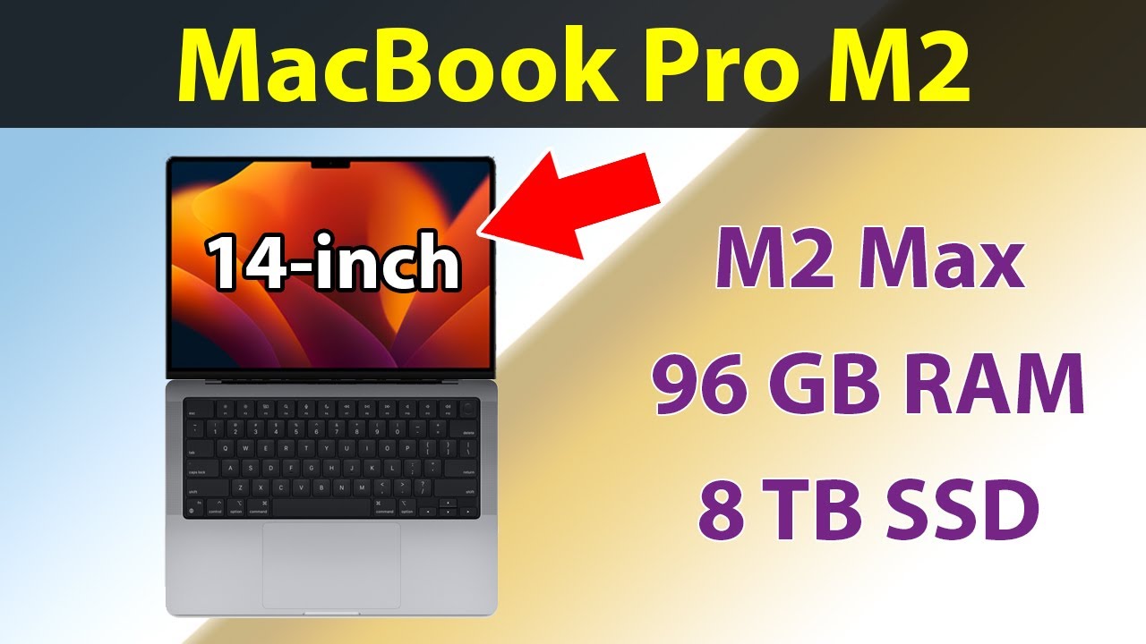 Apple Macbook Pro 14-inch M2 MAX (2023) – 12-core CPU, 38-core GPU
