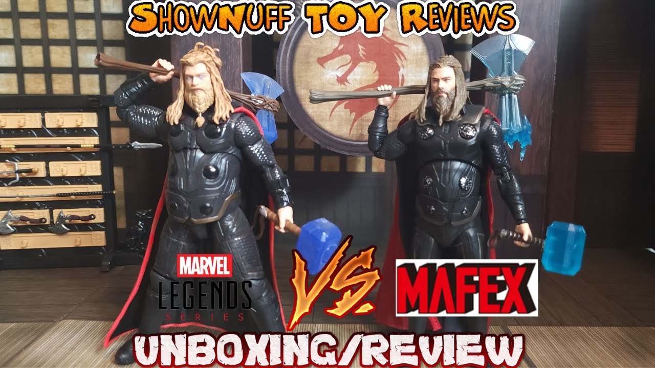 VS Review: Mafex No.149 Thor Avengers Endgame VS. Marvel Legends