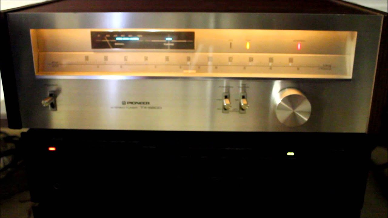 Pioneer TX-6800 Tuner Demo - YouTube