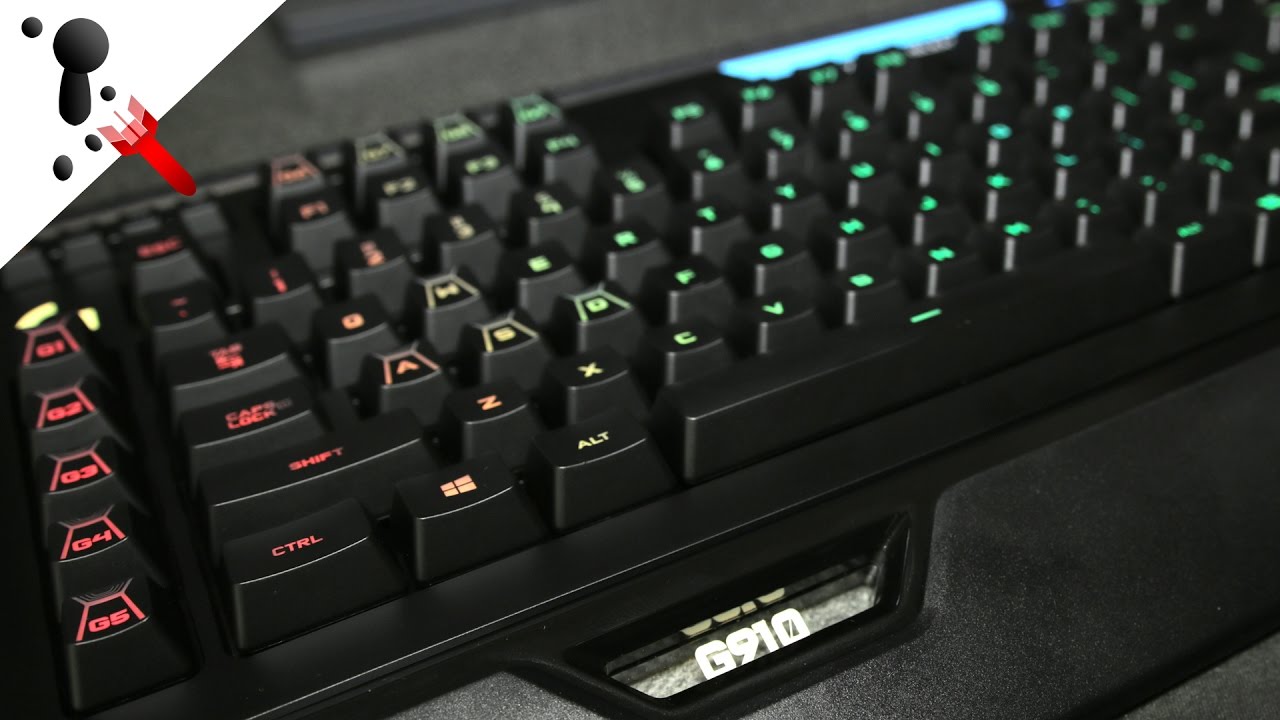 Logitech G910 Orion Spectrum Review (with Sound Test) - YouTube