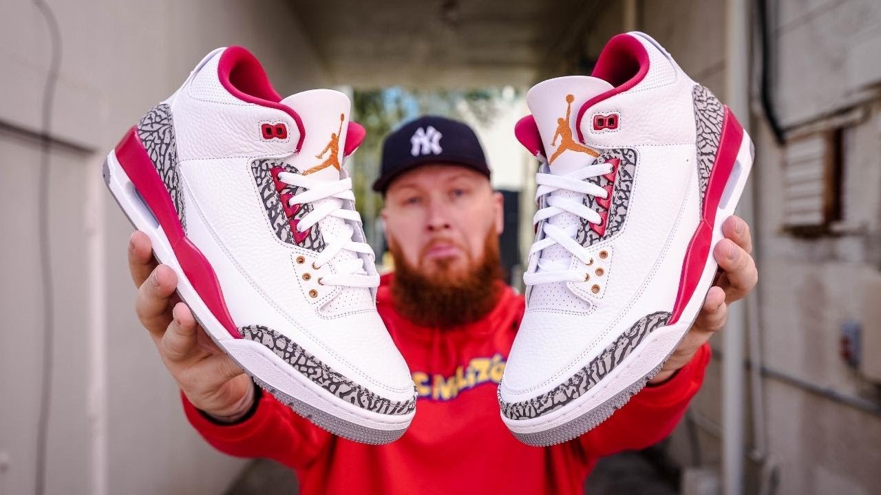 Jordan 3 Nike Air Jordan 3 Cardinal Red 27.5cm “Cardinal