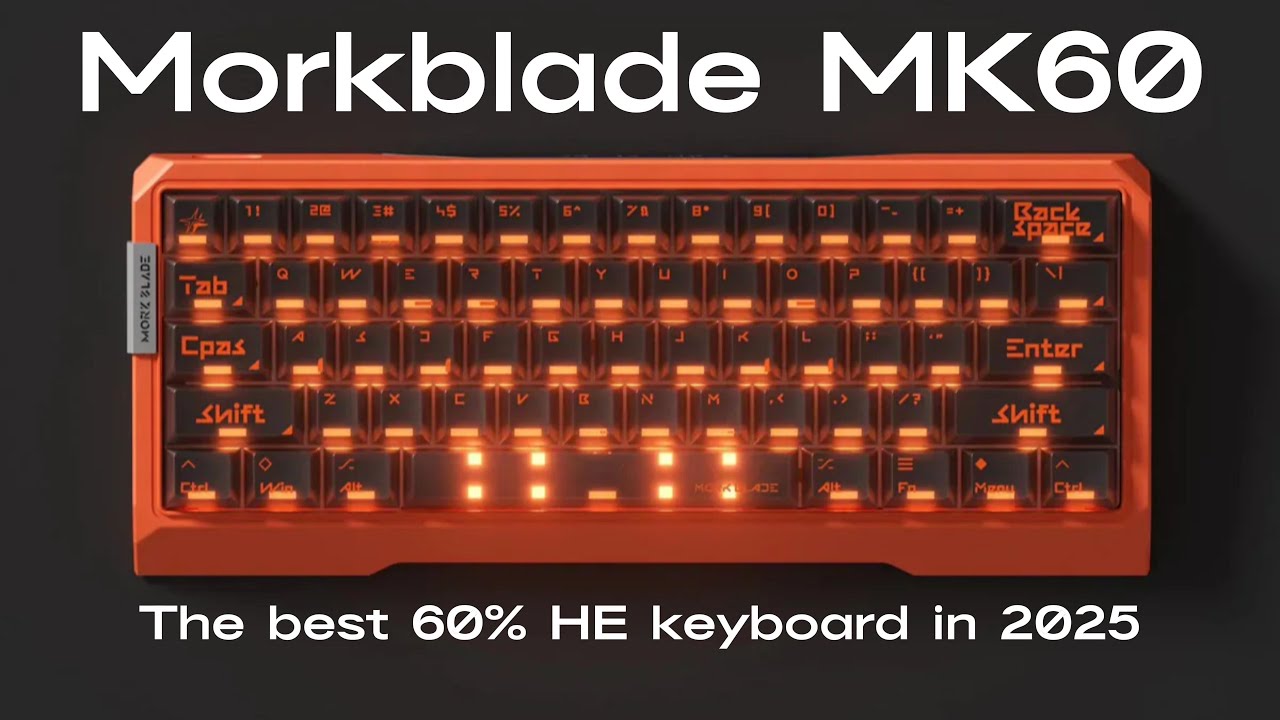 The best 60% HE Gaming Keyboard- MorkBlade MK60 Review - YouTube