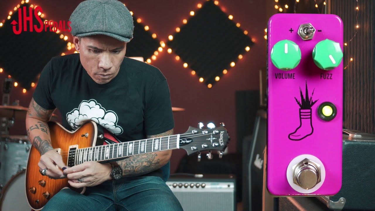JHS Mini Foot Fuzz v2 pedal - demo by RJ Ronquillo - YouTube