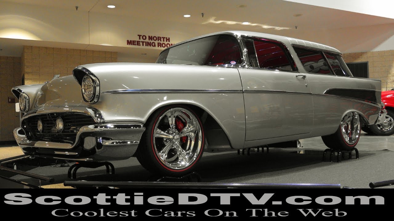 1957 Chevrolet Nomad Wagon Hot Rod 2022 World Of Wheels Custom Car