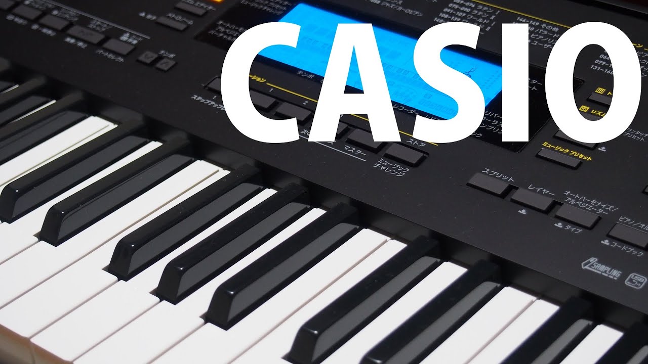 CASIO 電子キーボード CTK-4400をレビュー！ - YouTube