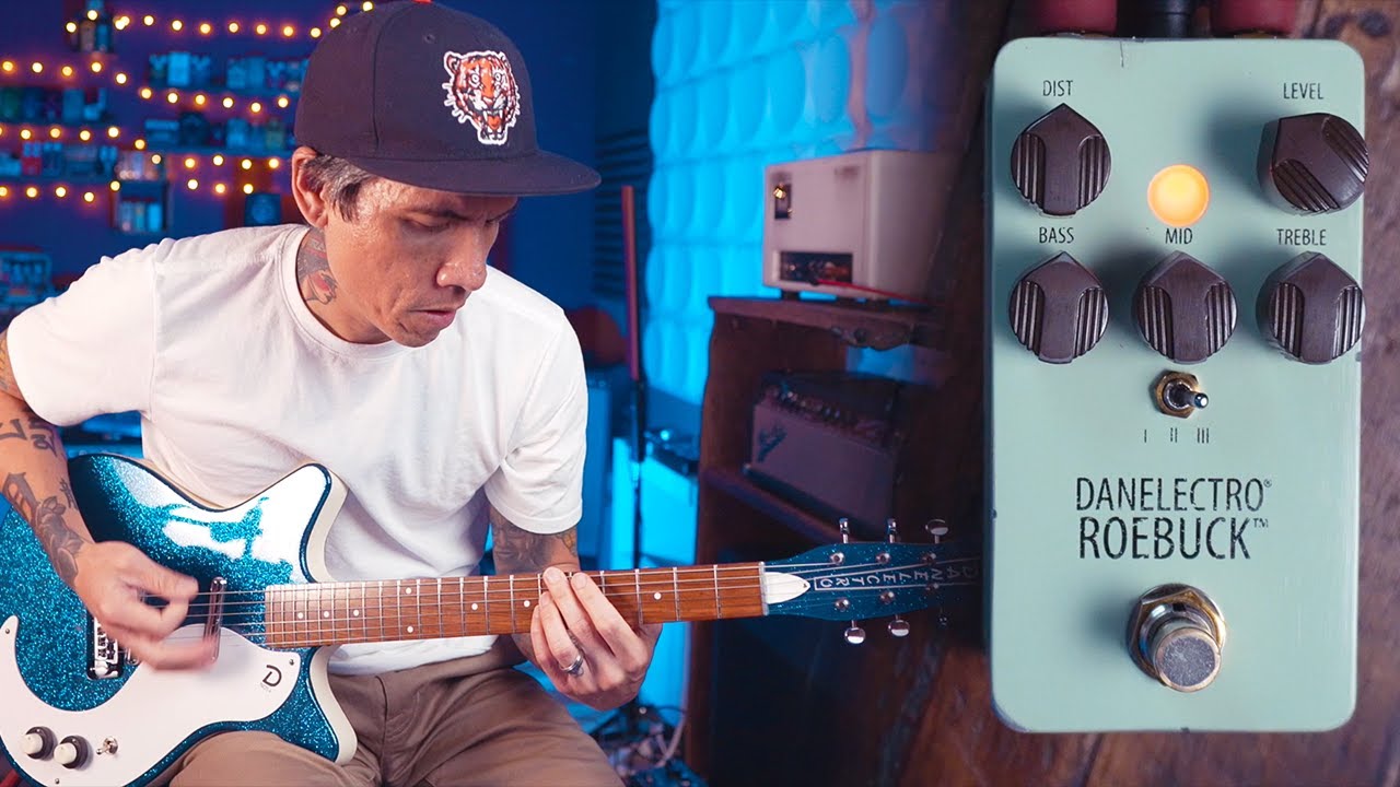 Danelectro Roebuck overdrive / distortion pedal | demo by RJ