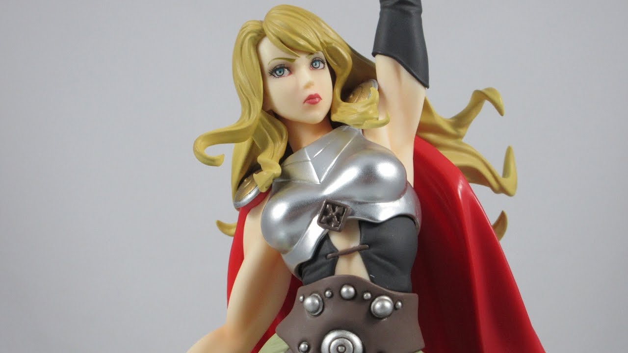 Kotobukiya Marvel Bishoujo Thor - YouTube