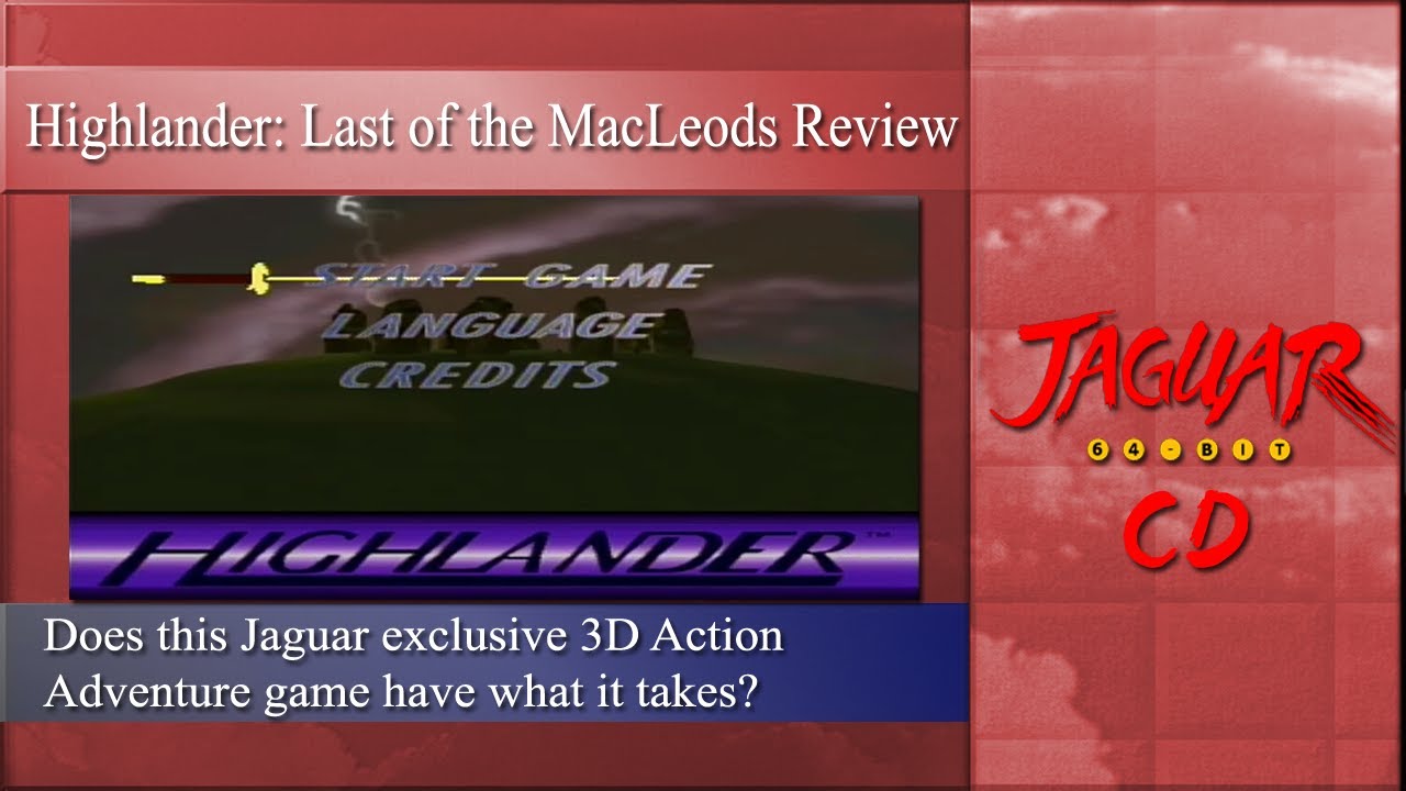 Highlander: The Last of the MacLeods Review (Atari Jaguar CD