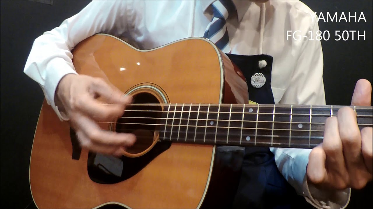 限定400本 復刻モデル ALL単板【YAMAHA FG-180 50TH】オットリーヤ