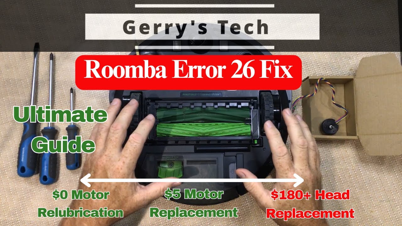 Fixing Roomba Error 26: The Ultimate Guide - YouTube