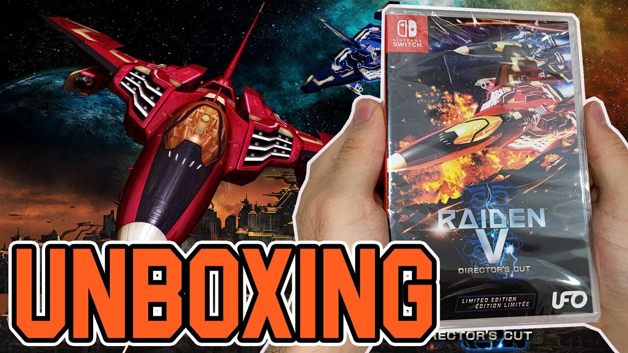 Raiden V Director's Cut (Limited Edition) (Switch) Unboxing