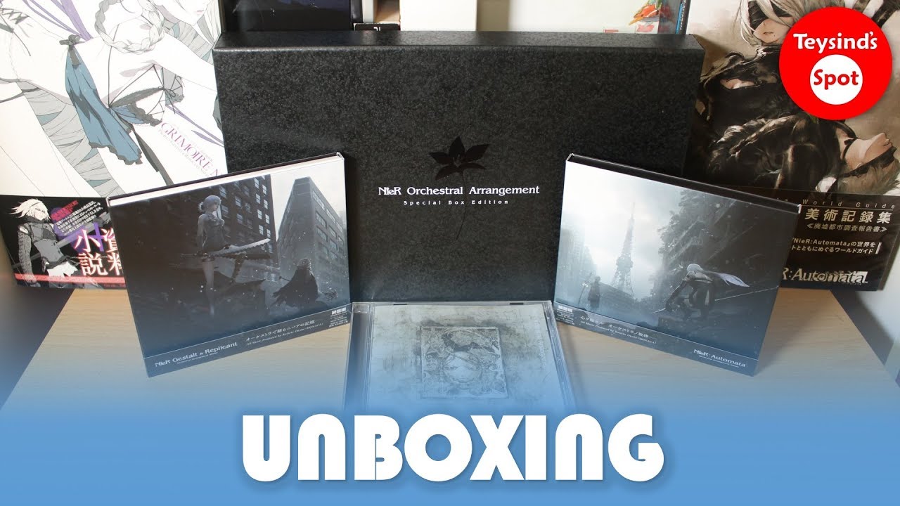 UNBOXING | NieR - Orchestral Arrangement Soundtracks (Special Box