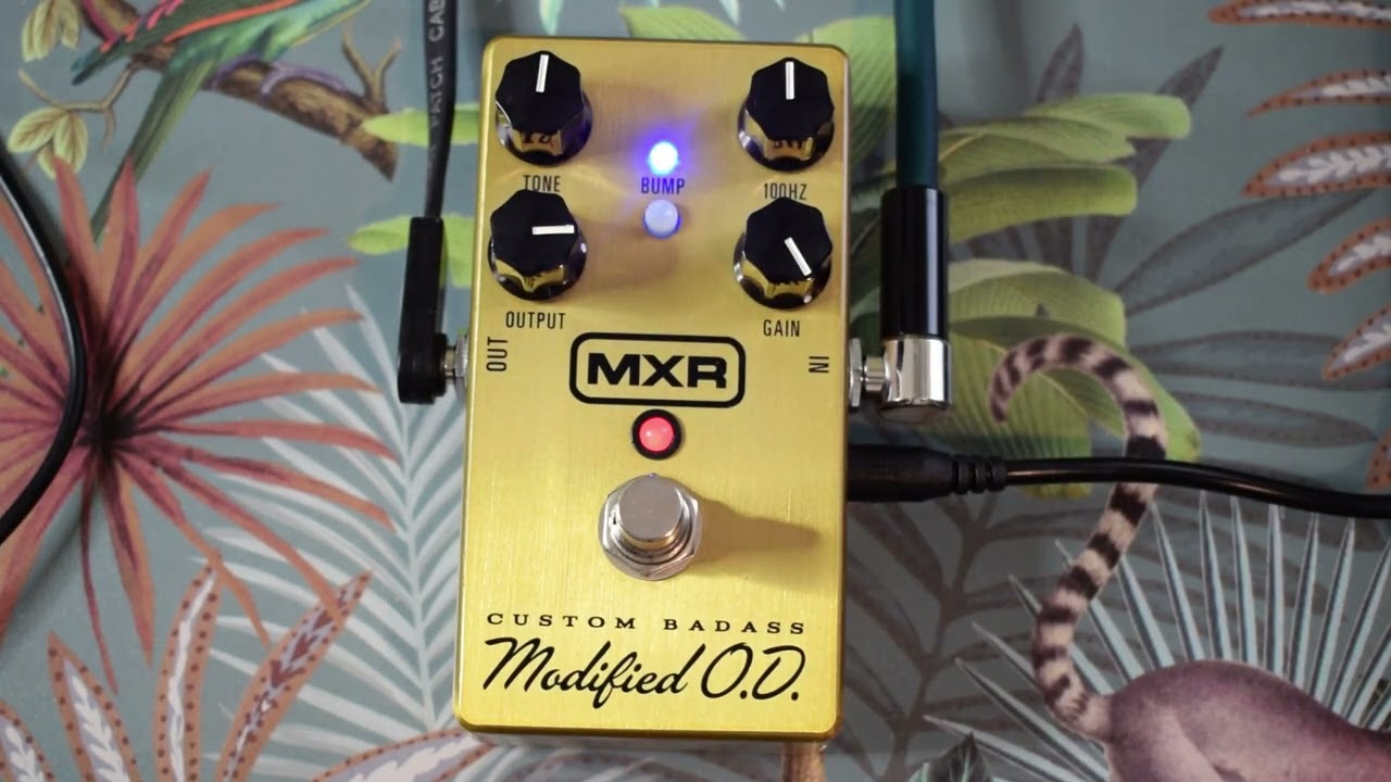 MXR Custom BadAss Modified O.D. - M77 - YouTube