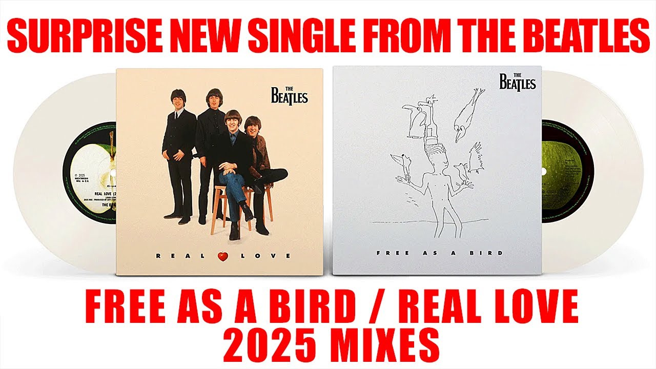 The Beatles Drop NEW 2025 Vinyl Single for Free As A Bird & Real