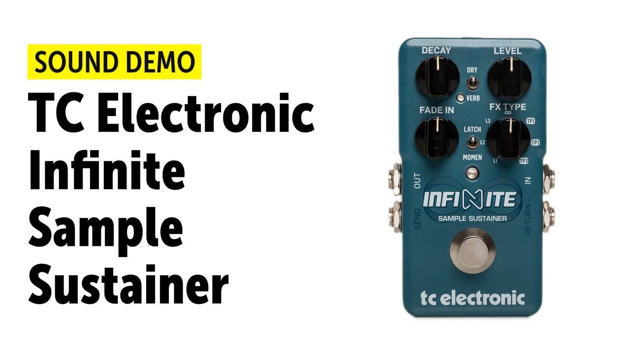 TC Electronic | Product | INFINITE SAMPLE SUSTAINER