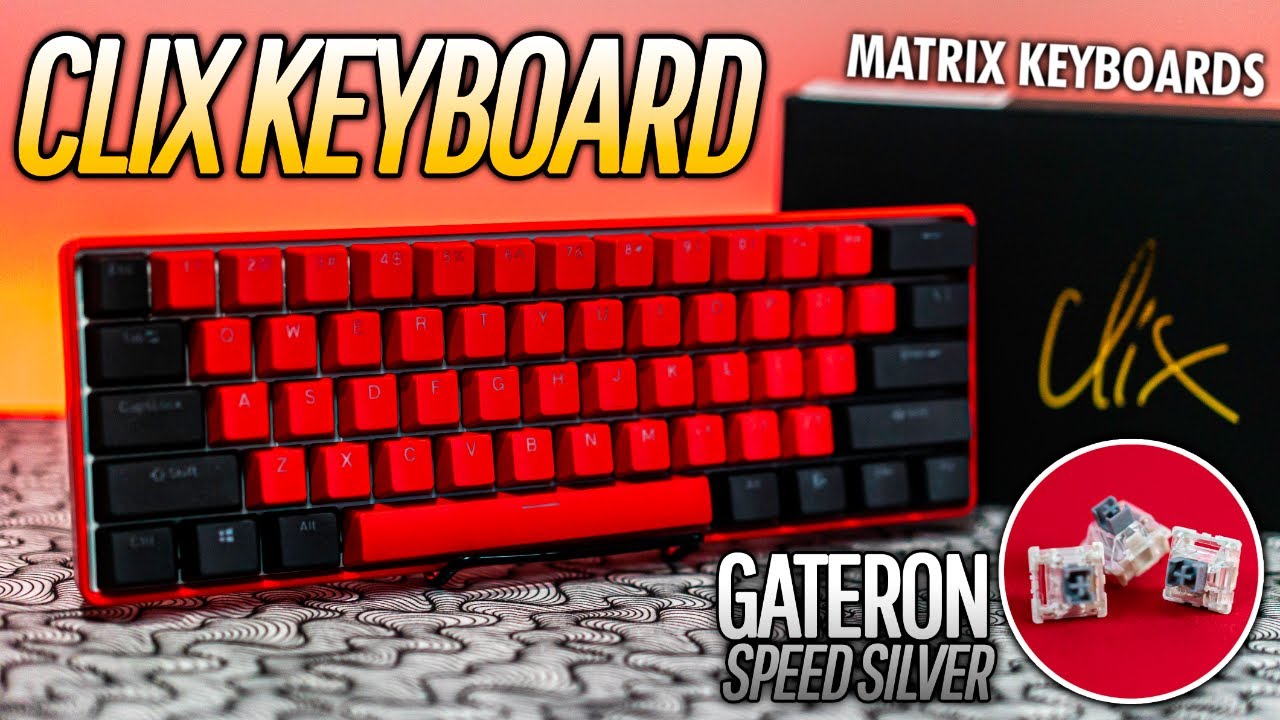 CLIX X MATRIX KEYBOARD REVIEW! Definitely Worth It! - YouTube