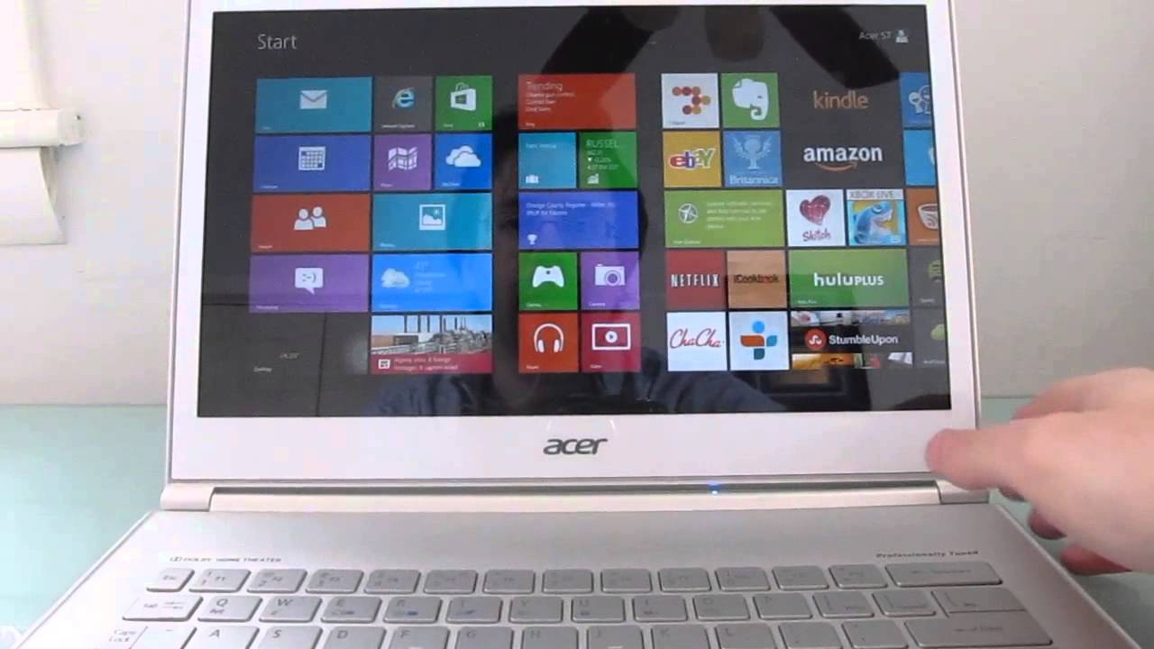Acer Aspire S7 ultrabook review - YouTube