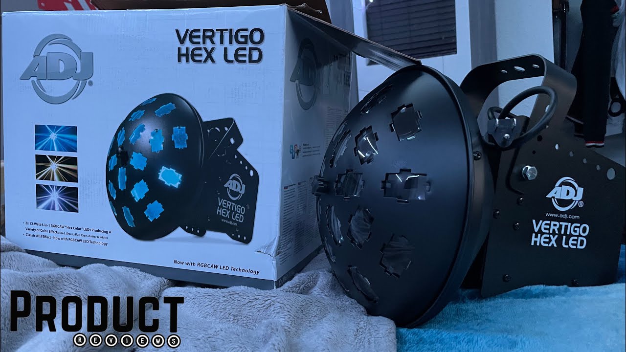 ADJ Vertigo Hex LED | (Review) - YouTube