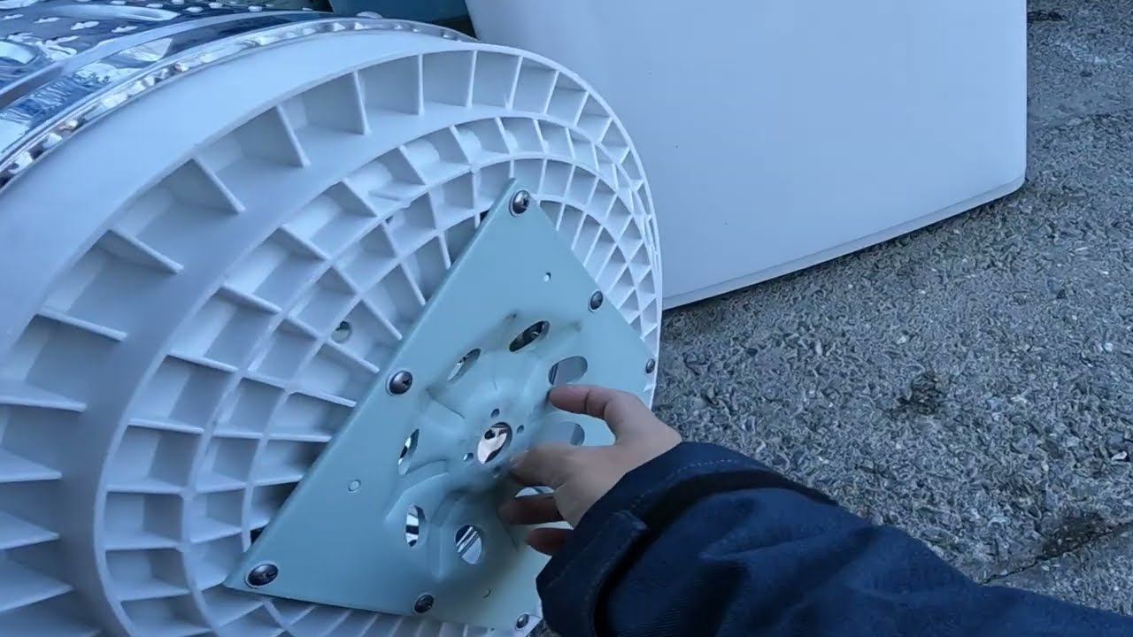 ヤマダ電機】YAMADA 洗濯機の分解と掃除 型番：YWM-T60H1【洗濯槽の