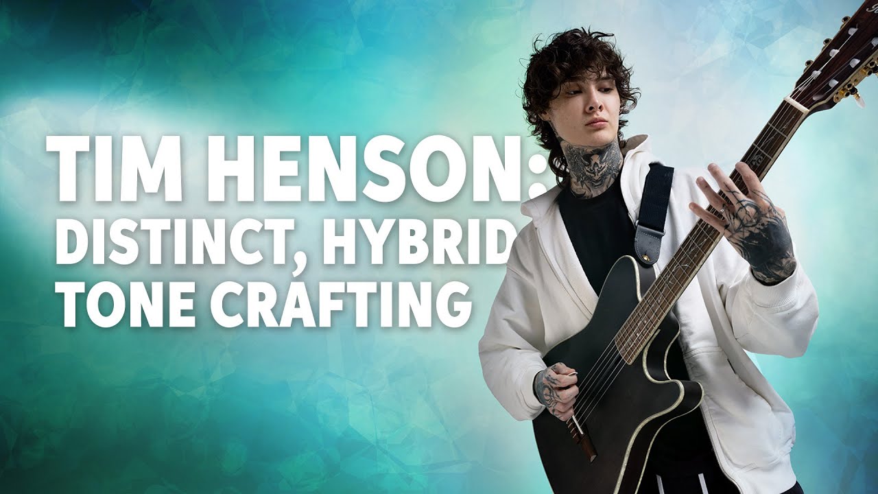 Tim Henson Showcases His Nylon Signature Ibanez TOD10N - YouTube
