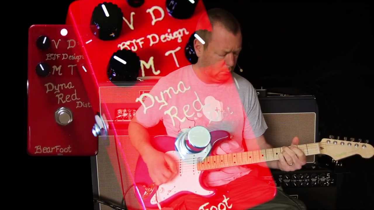 BearFoot FX: DYNA RED DISTORTION 4 KNOB - YouTube