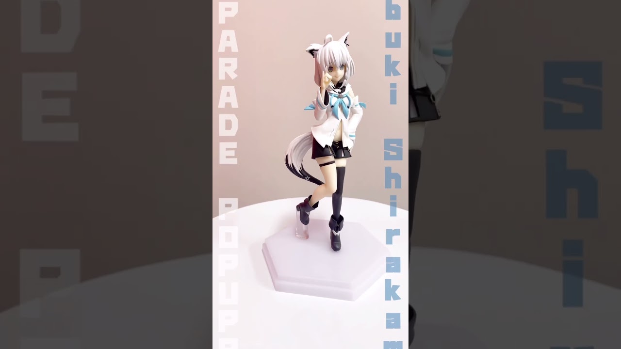 こんこんきーつね！POP UP PARADE 白上フブキをご紹介！ #shorts #白上