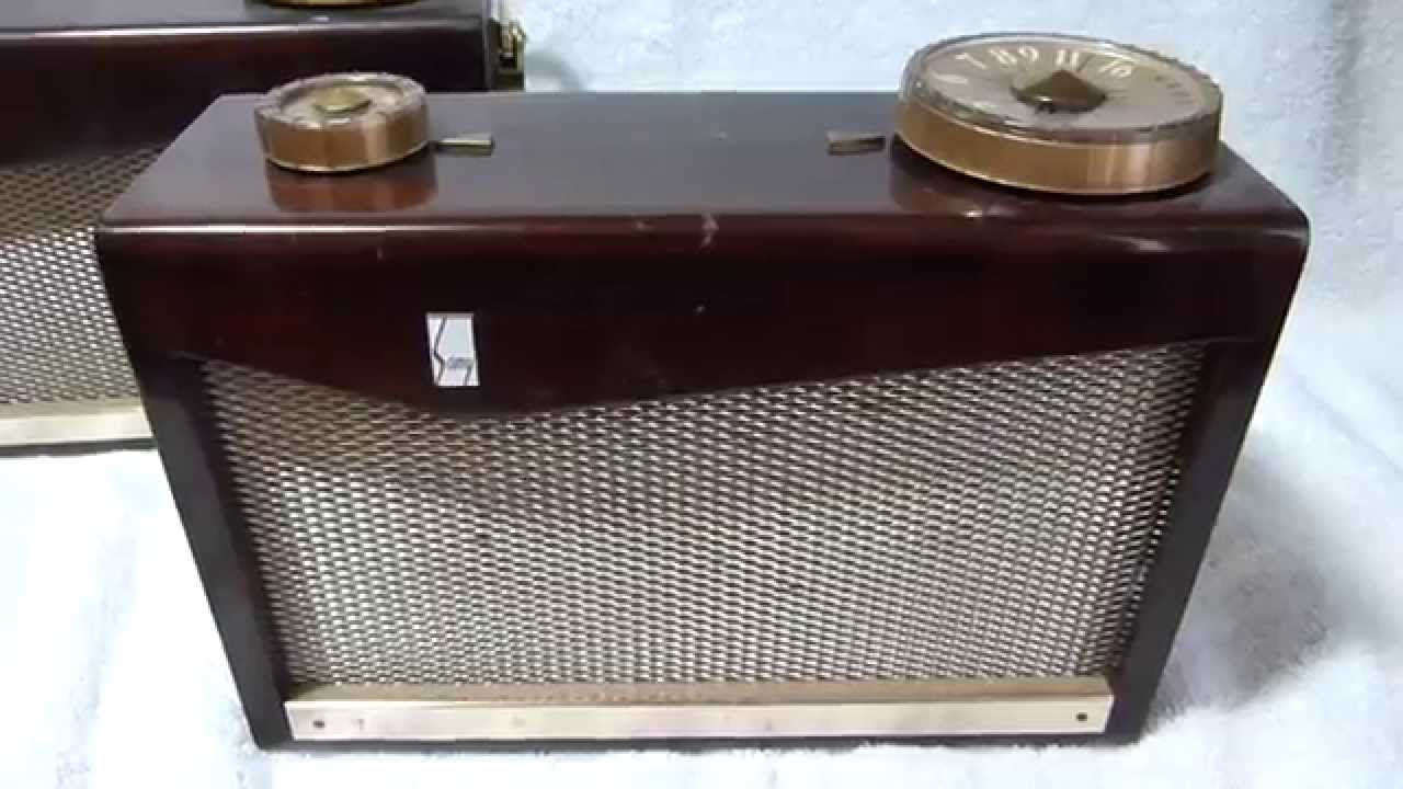 1956 Sony TR-72 Transistor Radio (made in Japan of course) - YouTube