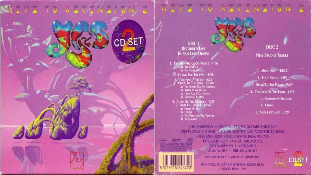 Yes – Keys To Ascension Disc Two - YouTube