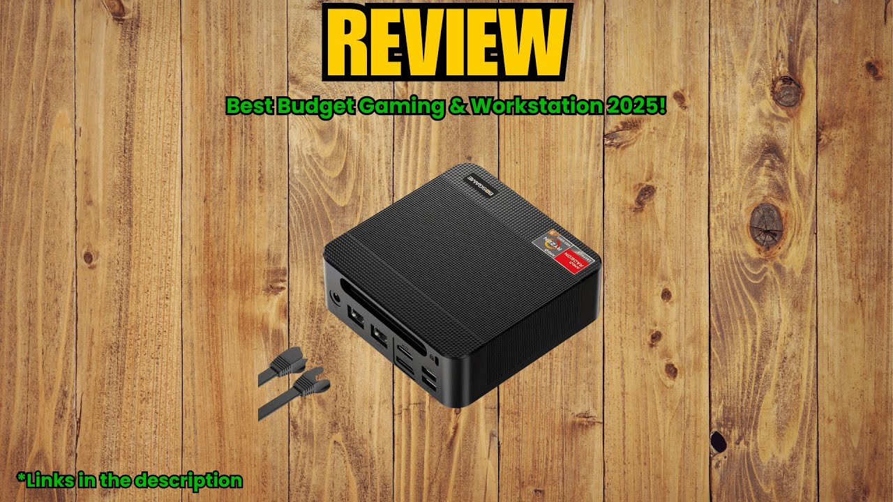 🔥 BOSGAME P4 Mini PC Review | Ryzen 7 5700U, 32GB RAM, 1TB SSD