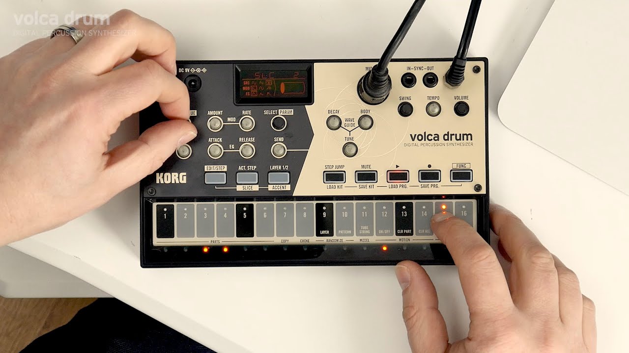 volca drum - DIGITAL PERCUSSION SYNTHESIZER | KORG (USA)