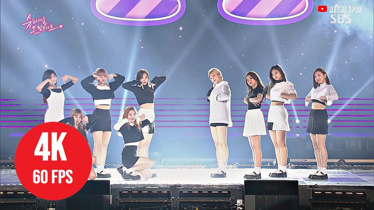 4K LIVE ] TWICE - TT - (161203 SBS 2016 Super Seoul Dream Concert