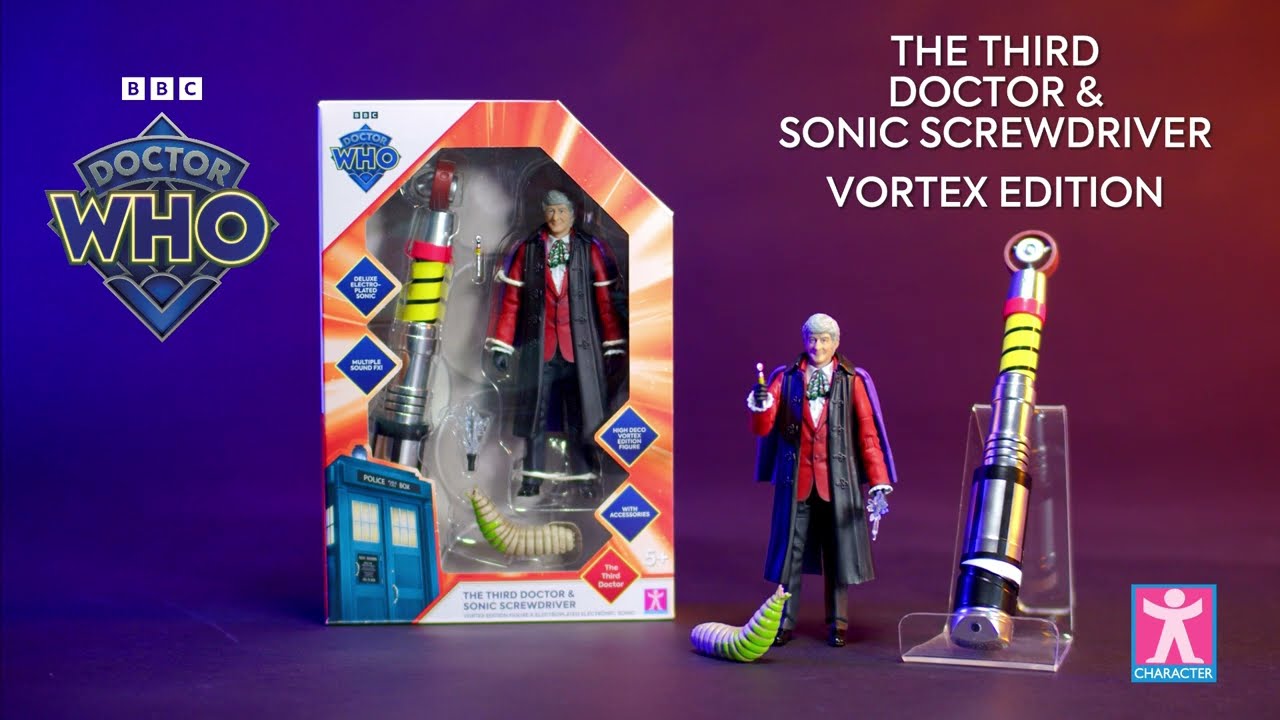 Third Doctor and Sonic Screwdriver Set | Character Group
