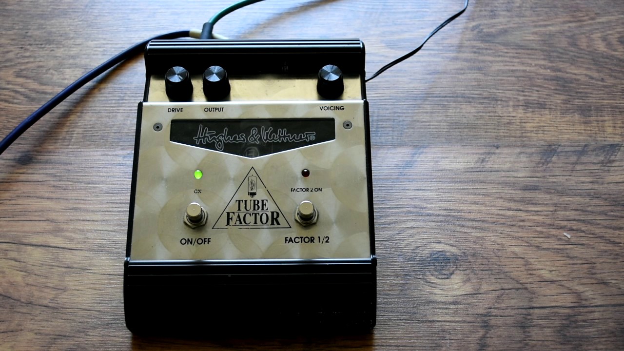 Hughes and Kettner Tube Factor demo (HQ) - YouTube