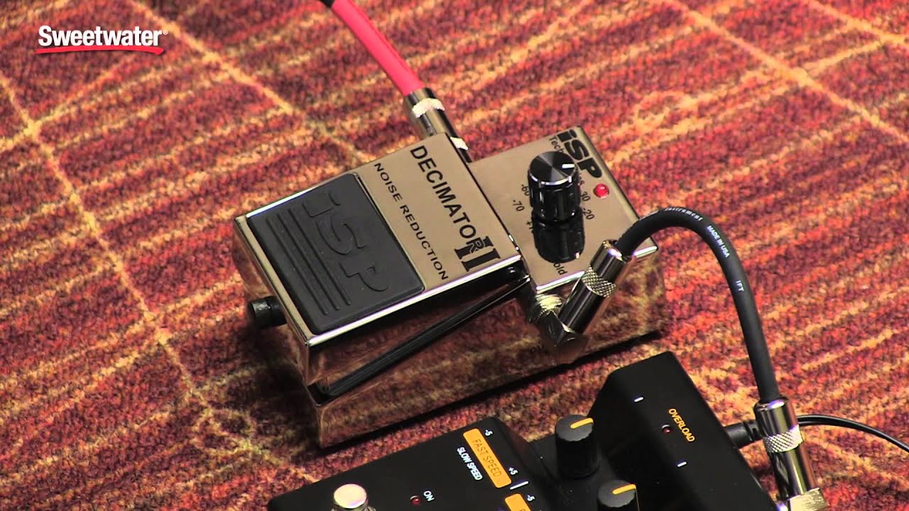 ISP Technologies Decimator II Noise Reduction Pedal Review - InSync