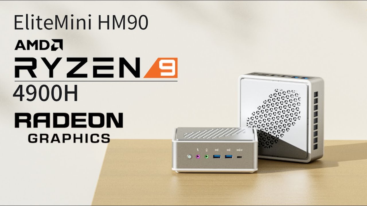 MinisForum EliteMini HM90 Ryzen 9 Mini PC - DROIX