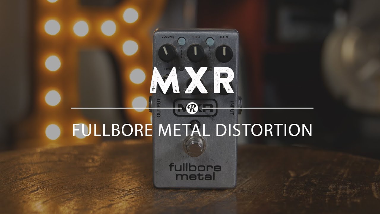 MXR Fullbore Metal | Reverb