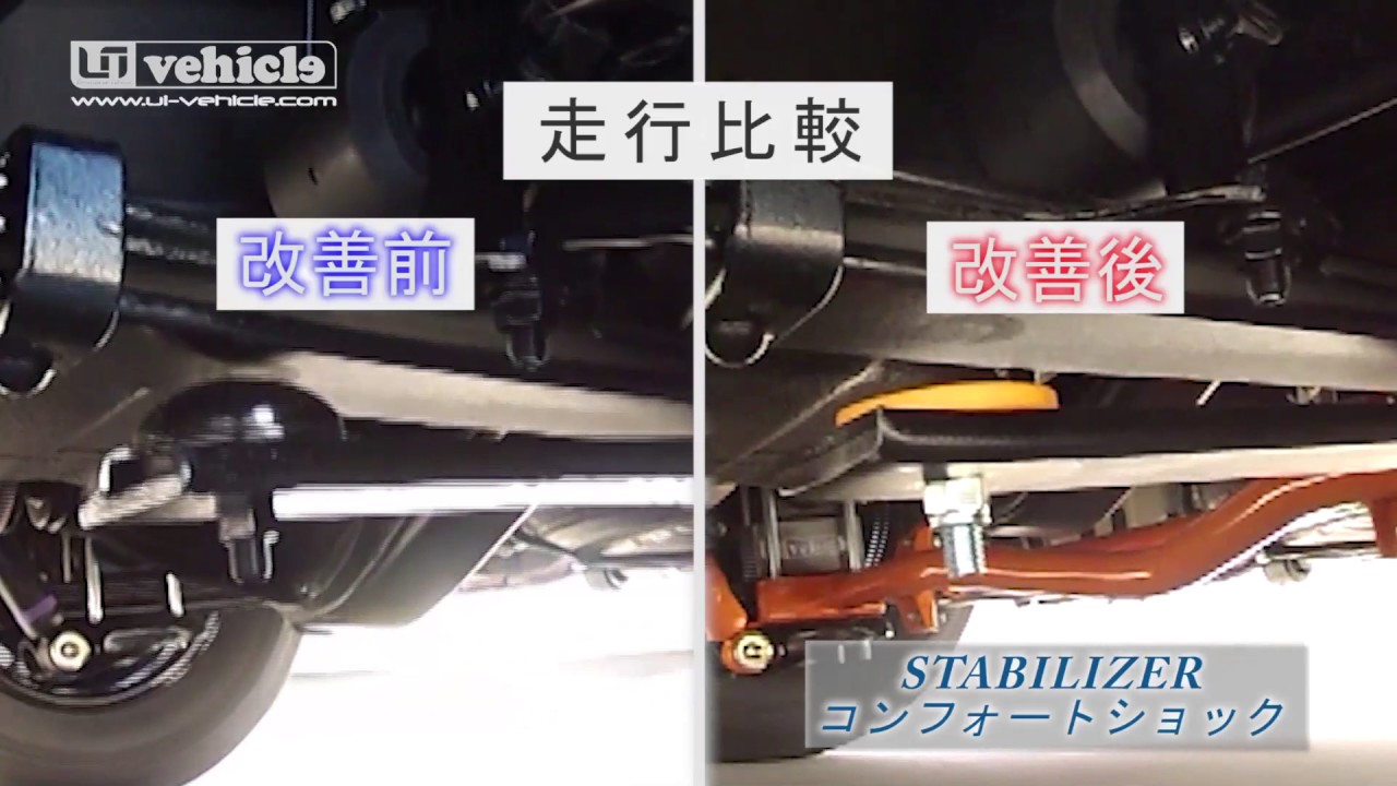 乗り心地改善 フロント強化スタビライザー -ユーアイビークル