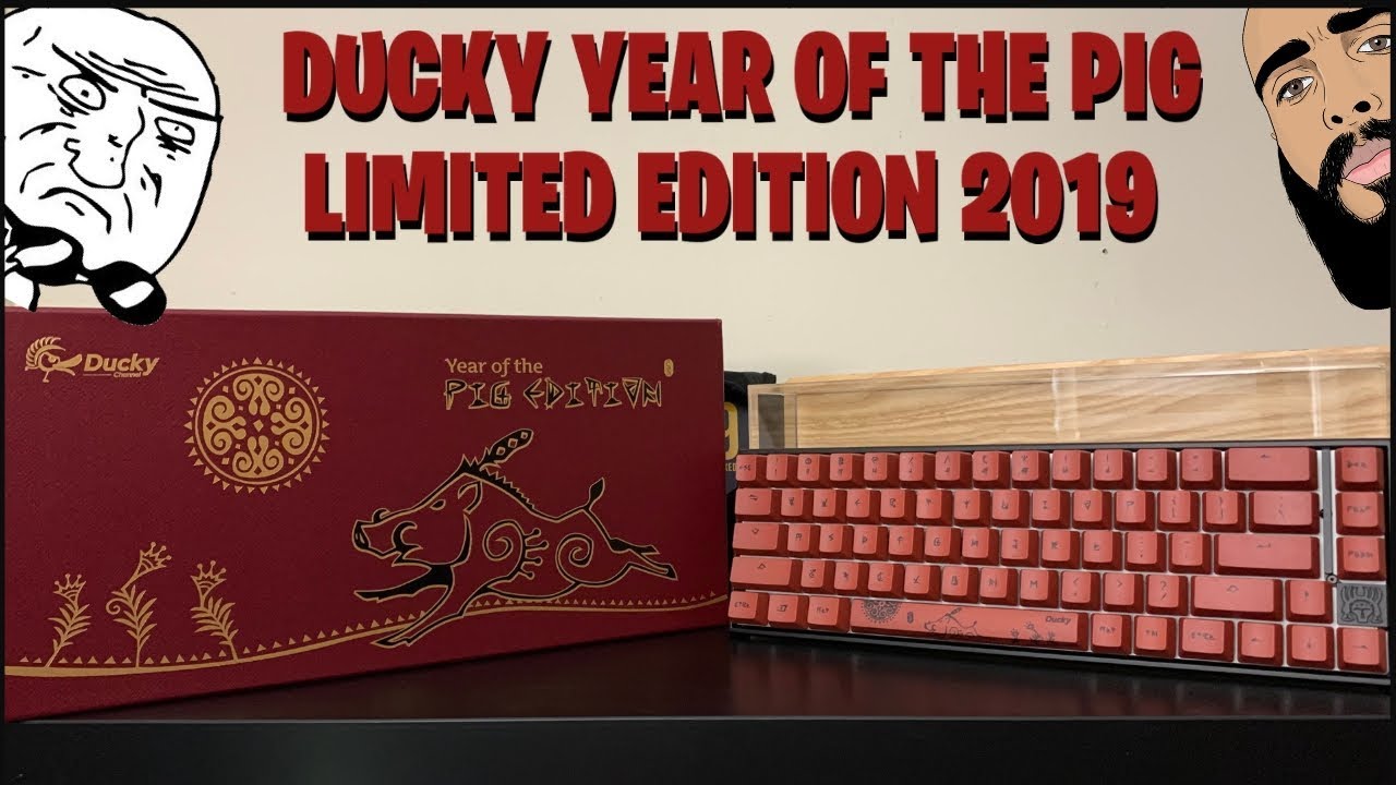 Unboxing Limited Edition Year Of The Pig Ducky One 2 Mini Keyboard